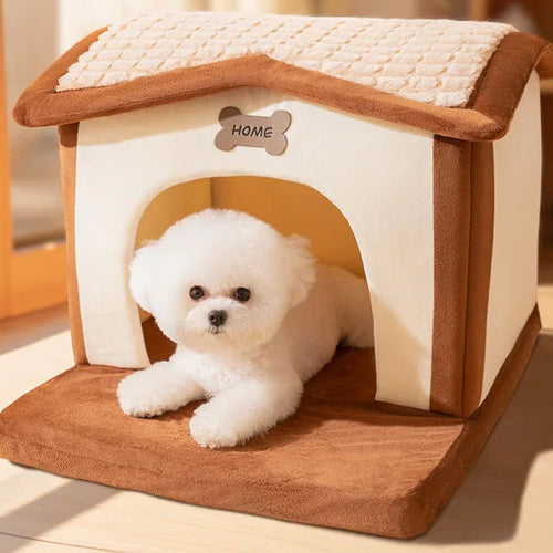 All Season Detachable Pet Kennel Bed for Dogs